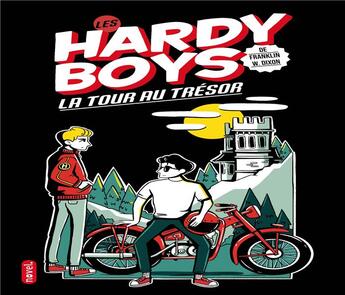 Couverture du livre « Les hardy boys : la tour au trésor » de Franklin W. Dixon et Julie Staboszevski aux éditions Novel