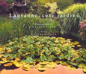 Couverture du livre « Lausanne Paysage » de Luc Chessex aux éditions Payot Lausanne