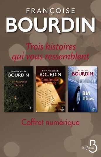 Couverture du livre « Coffret numérique Françoise Bourdin » de Francoise Bourdin aux éditions Belfond