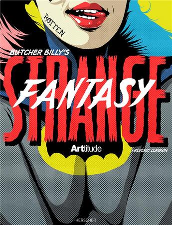 Couverture du livre « Butcher billy's strange fantasy » de Frederic Claquin aux éditions Belin