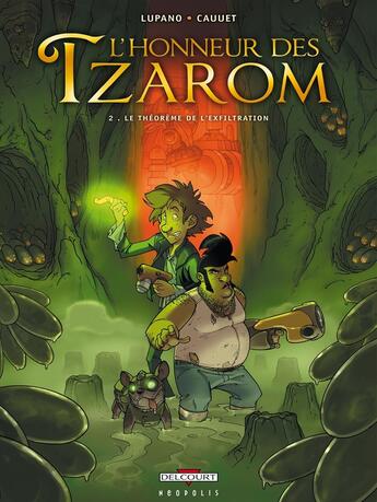 Couverture du livre « L'honneur des Tzarom Tome 2 : le théorème de l'exfiltration » de Wilfrid Lupano et Paul Cauuet aux éditions Delcourt