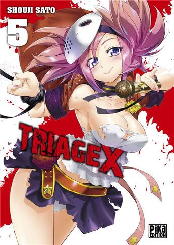 Couverture du livre « Triage X Tome 5 » de Shouji Sato aux éditions Pika