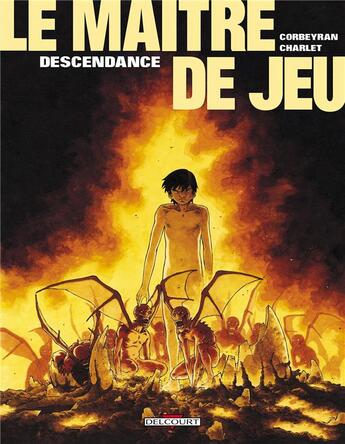 Couverture du livre « Le maître de jeu Tome 4 : descendance » de Eric Corbeyran et Gregory Charlet aux éditions Delcourt