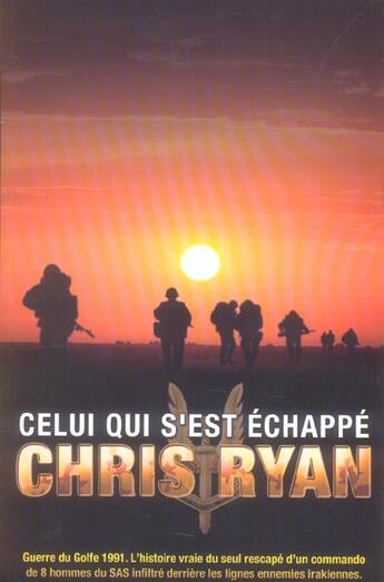 Couverture du livre « Celui qui s'est échappé » de Ryan aux éditions Nimrod