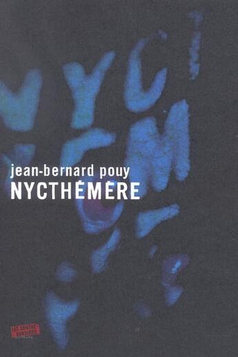 Couverture du livre « Nycthemere » de Jean-Bernard Pouy aux éditions Contrebandiers