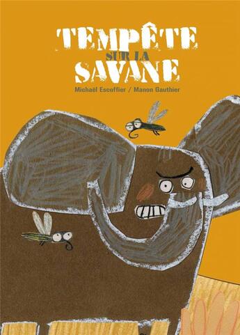 Couverture du livre « Tempête sur la savane » de Michael Escoffier et Manon Gauthier aux éditions D'eux