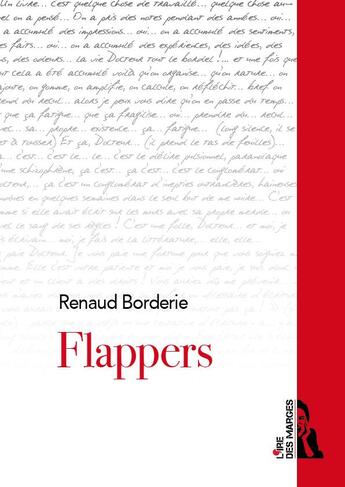 Couverture du livre « Flappers » de Renaud Borderie aux éditions L'ire Des Marges
