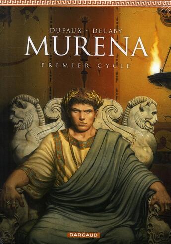 Couverture du livre « Murena ; coffret t.1 à t.4 » de Jean Dufaux et Philippe Delaby aux éditions Dargaud