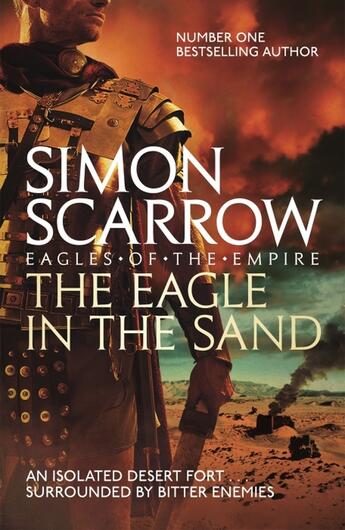 Couverture du livre « EAGLE IN THE SAND » de Simon Scarrow aux éditions Headline