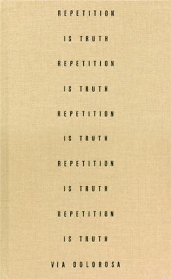 Couverture du livre « Rachel Howard ; repetitions is truth via Dolorosa » de Shami Chakrabarti aux éditions Other Criteria