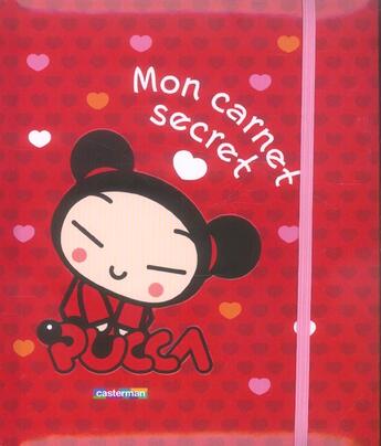 Couverture du livre « Pucca mon carnet secret » de  aux éditions Casterman