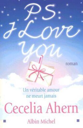 Couverture du livre « P.S. : I love you » de Ahern-C aux éditions Albin Michel