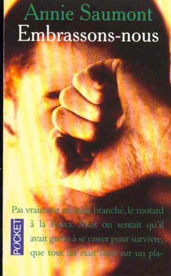 Couverture du livre « Embrassons-nous » de Annie Saumont aux éditions Pocket