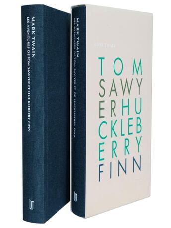 Couverture du livre « Les aventures de Tom Sawyer et Huckleberry Finn » de Mark Twain aux éditions Gallmeister