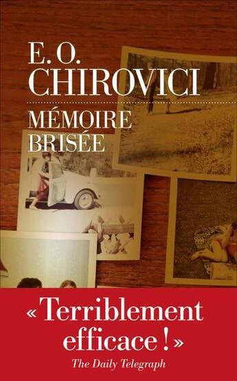 Couverture du livre « Mémoire brisée » de Eugen-Ovidiu Chirovici aux éditions Les Escales