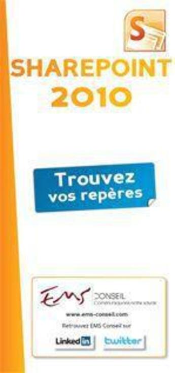 Couverture du livre « SharePoint 2010 » de  aux éditions Matiere A Savoir