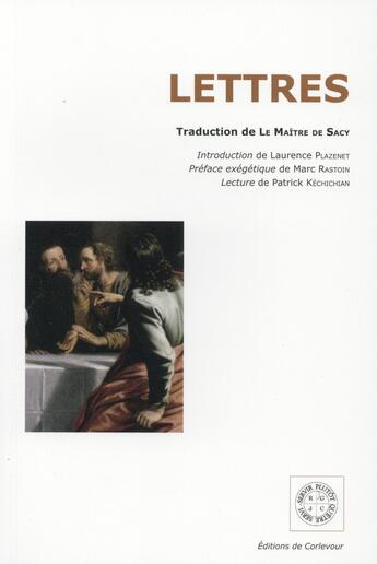 Couverture du livre « Lettres » de  aux éditions Corlevour