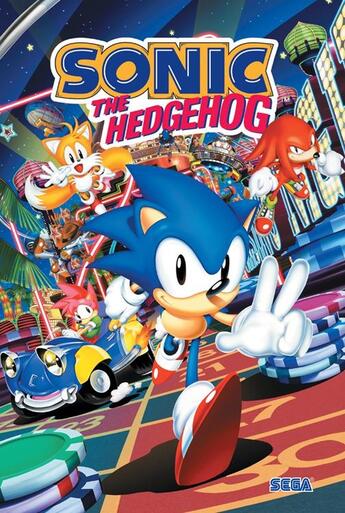 Couverture du livre « Sonic : Sonic The Hedgehog » de Aaron Hammerstrom aux éditions Vestron