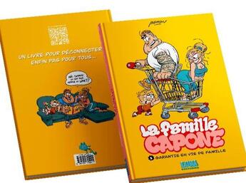 Couverture du livre « La famille Capone Tome 1 : Garantie en vie de famille » de Mecman aux éditions Luna Editions