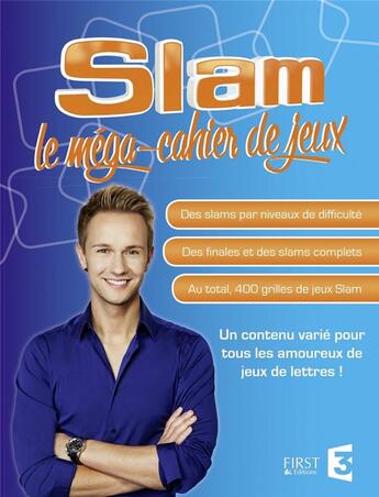Couverture du livre « Slam ; le méga cahier de jeux » de  aux éditions First
