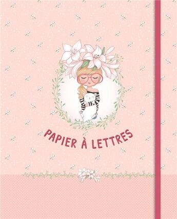 Couverture du livre « Papier à lettres - fille avec lunettes » de  aux éditions Paperstore