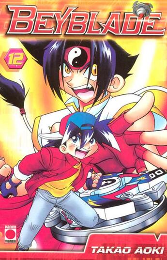 Couverture du livre « Beyblade t.12 » de Takao Aoki aux éditions Panini