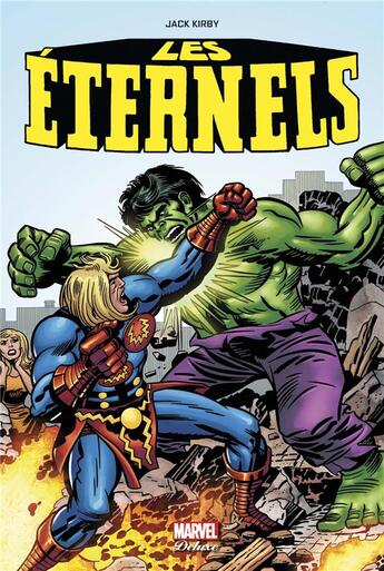 Couverture du livre « Les Eternels » de Jack Kirby aux éditions Panini