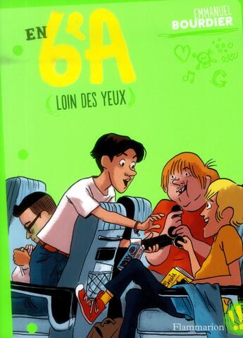 Couverture du livre « En 6eme A t.3 ; loin des yeux » de Emmanuel Bourdier aux éditions Pere Castor