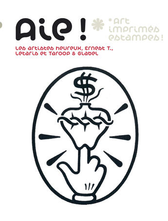 Couverture du livre « Aie ! art imprimé » de  aux éditions Burozoique