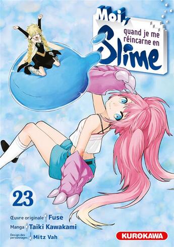 Couverture du livre « Moi, quand je me réincarne en Slime Tome 23 » de Fuse et Taiki Kawakami et Vah Mitz aux éditions Kurokawa