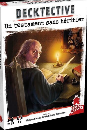 Couverture du livre « Deckscape : un testament sans héritier » de Martino Chiacchiera et Silvano Sorrentino aux éditions Leha