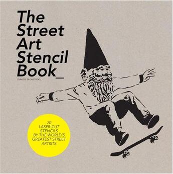 Couverture du livre « The street art stencil book » de On Studio aux éditions Laurence King