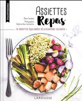 Couverture du livre « Assiette repas » de Anne Loiseau aux éditions Larousse