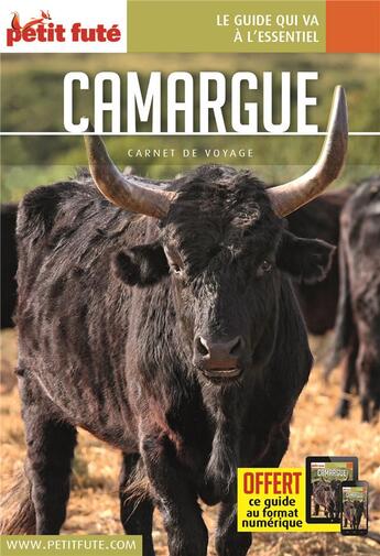 Couverture du livre « GUIDE PETIT FUTE ; CARNETS DE VOYAGE : Camargue (édition 2020) » de Collectif Petit Fute aux éditions Le Petit Fute