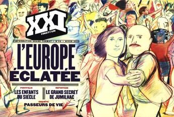 Couverture du livre « REVUE XXI n.33 : l'Europe éclatée » de Revue Xxi aux éditions Xxi