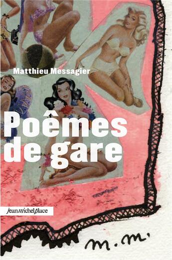 Couverture du livre « Poêmes de gare » de Mathieu Messagier aux éditions Nouvelles Editions Place