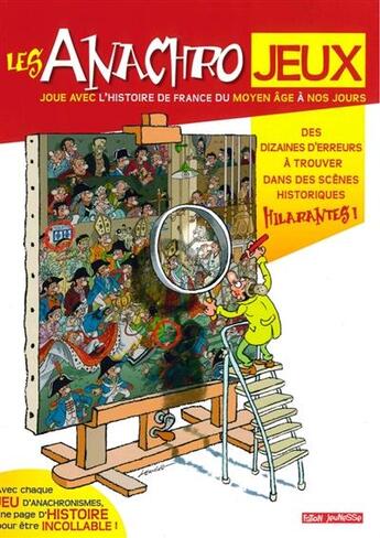 Couverture du livre « Les anachrojeux » de Jacques Lerouge et Lucie Hoornaert aux éditions Faton Jeunesse