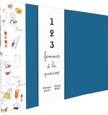 Couverture du livre « 1, 2, 3 femmes a la piscine » de Billet/Auvin aux éditions La Maison Des Pas Perdus