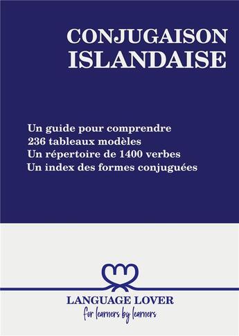 Couverture du livre « Conjugaison islandaise » de Jimmy Picaud aux éditions Books On Demand