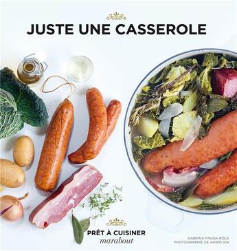 Couverture du livre « Juste une casserole » de Sabrina Fauda-Role aux éditions Marabout