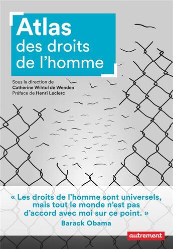 Couverture du livre « Atlas des droits de l'homme » de  aux éditions Autrement