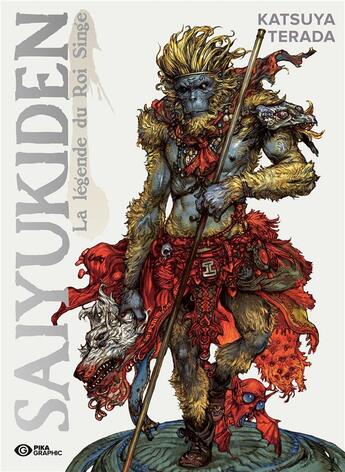 Couverture du livre « Saiyukiden, la légende du roi singe » de Katsuya Terada aux éditions Pika