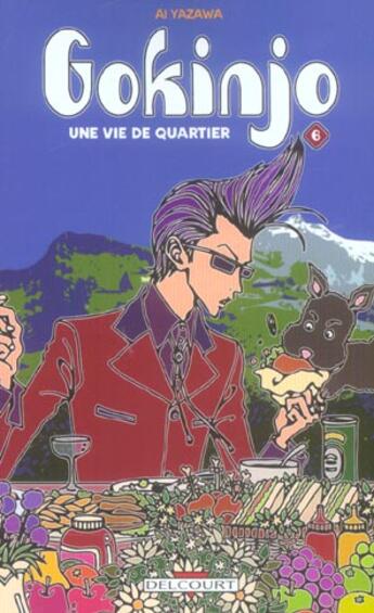 Couverture du livre « Gokinjo, une vie de quartier Tome 6 » de Yazawa-A aux éditions Delcourt