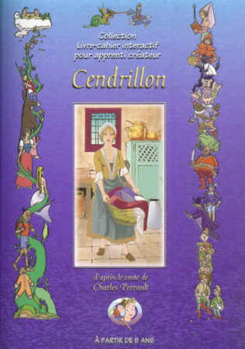 Couverture du livre « Cendrillon » de Poulain et Lavoisier aux éditions De La Puce A L'oreille