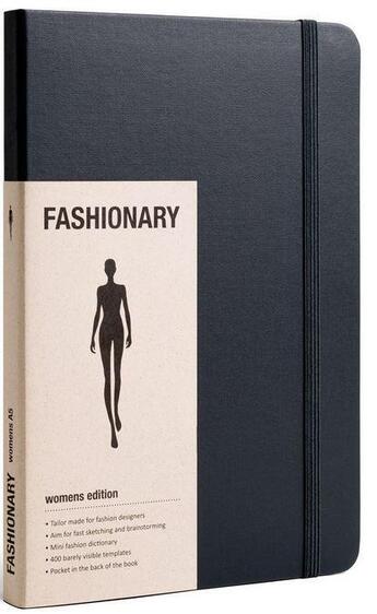 Couverture du livre « Fashionary women a5 » de Fashionary aux éditions Fashionary