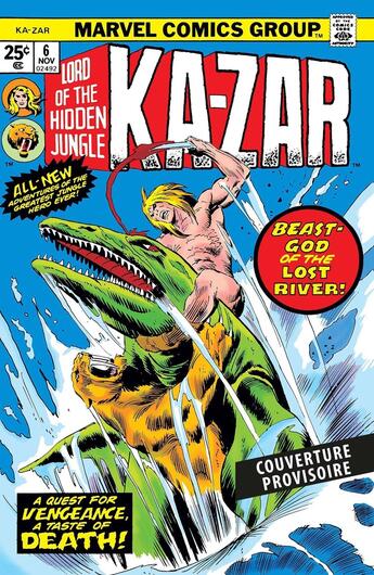 Couverture du livre « Ka-zar : L'intégrale 1974-1975 (T03) » de John Buscema et Gerry Conway et Ross Andru aux éditions Panini