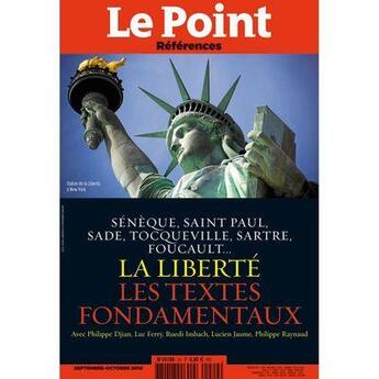 Couverture du livre « Le point references n 29 - la liberte » de  aux éditions Le Point