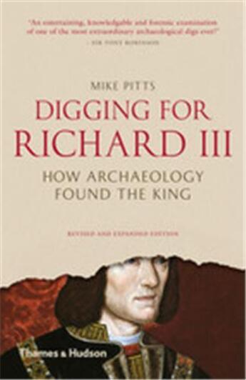 Couverture du livre « Digging for richard iii (paperback) » de Pitts Mike aux éditions Thames & Hudson