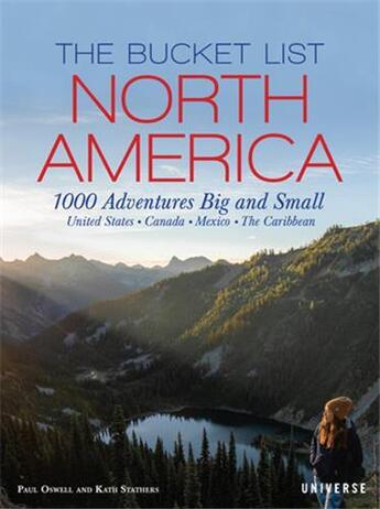 Couverture du livre « The bucket list north america » de Kath Stathers et Paul Oswell aux éditions Rizzoli