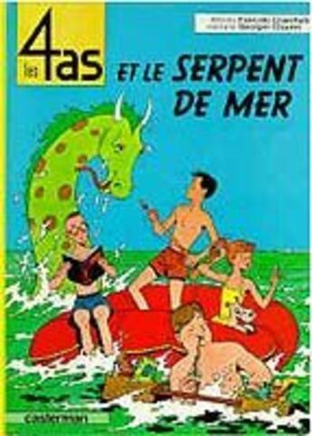 Couverture du livre « 4 as le serpent de mer t.1 (les) » de Georges Chaulet aux éditions Casterman